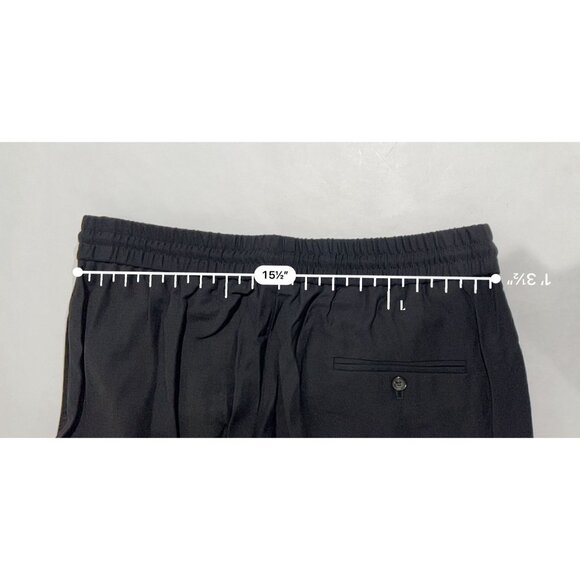 I DREAM FOR YOU Woven Crop Trouser in Black - Picture 5 of 6